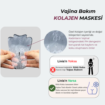 Vagina Geruch, Ausfluss, Trockenheit bekämpfendes Kollagen