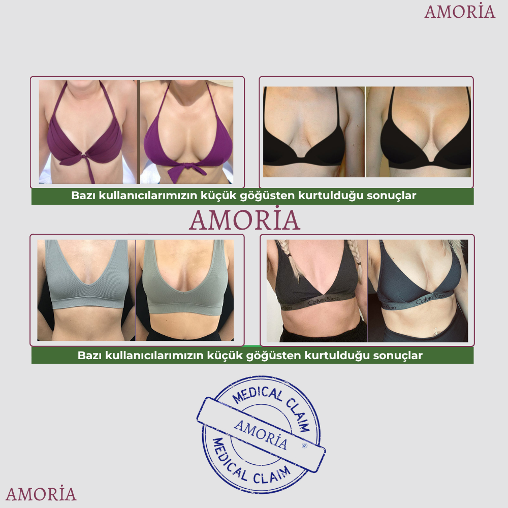 Amoria Gold Brust-Kollagenmaske