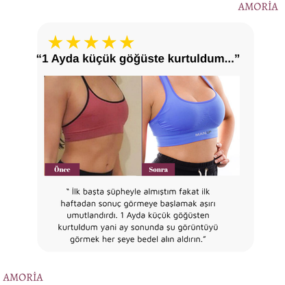 Amoria Gold Brust-Kollagenmaske